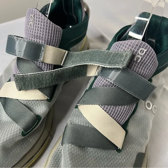 On Cloud Women’s Size 11 Tennis Shoes Cloud Nova Wrap Grey Lavender Sneaker Gym - Picture 9 of 11